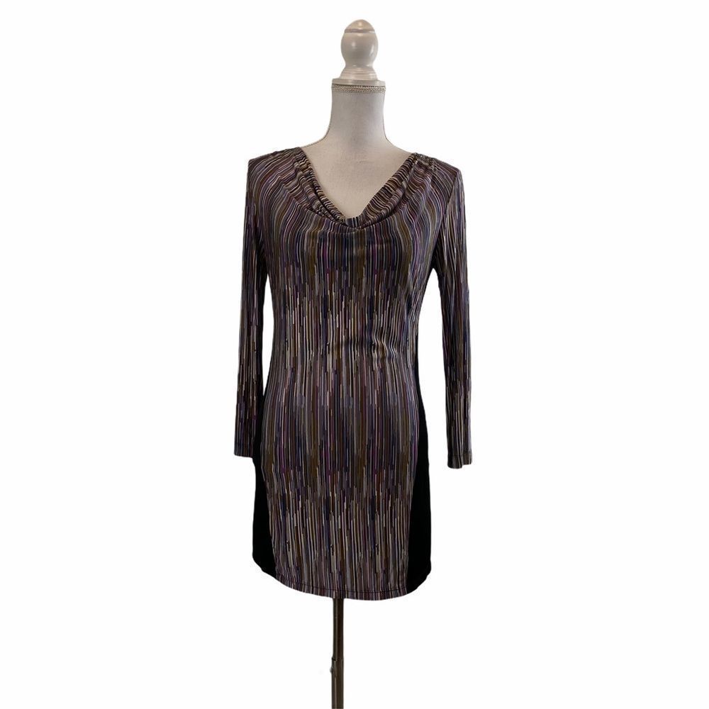 BCBCMaxazria Mini Block Jersey Dress Sz Small